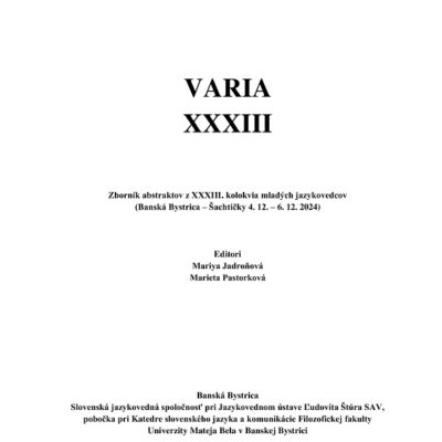 JUST PUBLISHED: F. Miliaev, „On the Issue of Polycode Texts in Advertising“