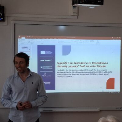 Oxymoral PI Diweg-Pukanec at the International Conference “Returns to the Sources”